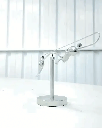 🎁🎣 The Fisherman Balancing Sculpture - Perfect Gift for Holidays & Special Occasions