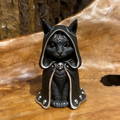 🔮✨ The Wizard Cat - A Mystical & Enchanting Gift for Halloween & Special Occasions!