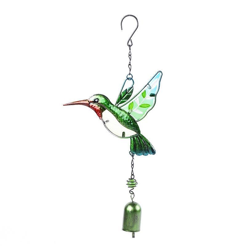 🎁✨ Elegant Metal Hummingbird Wind Chimes - Perfect Holiday & Special Occasion Gift!