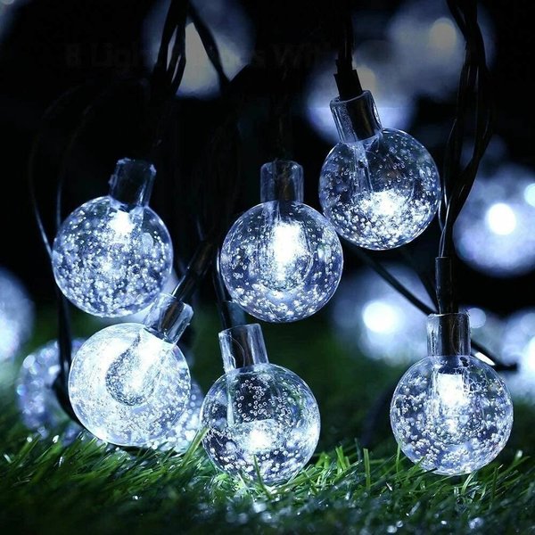 ✨Solar-Powered LED Outdoor String Lights✨ – Perfect Gift for Holidays & Special Occasions! 🎁