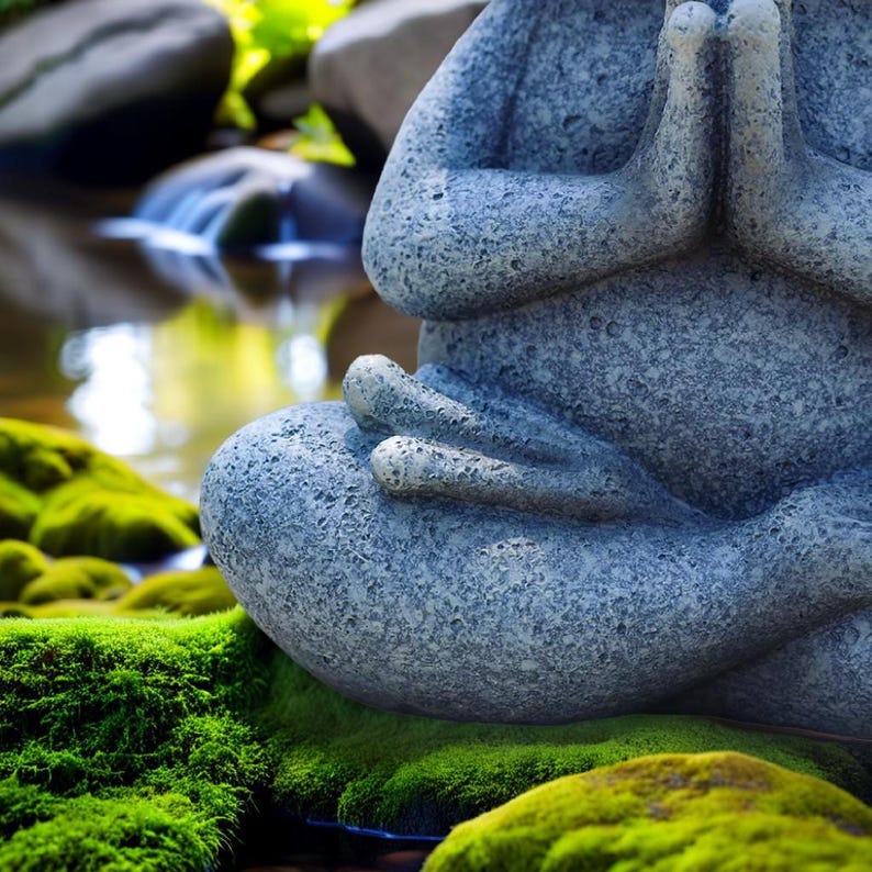 🐸🐶Tranquil Yoga Frog & Dog Statue