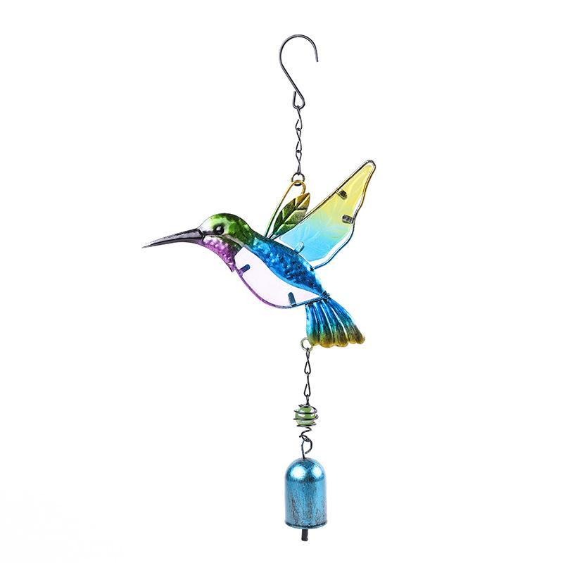 🎁✨ Elegant Metal Hummingbird Wind Chimes - Perfect Holiday & Special Occasion Gift!