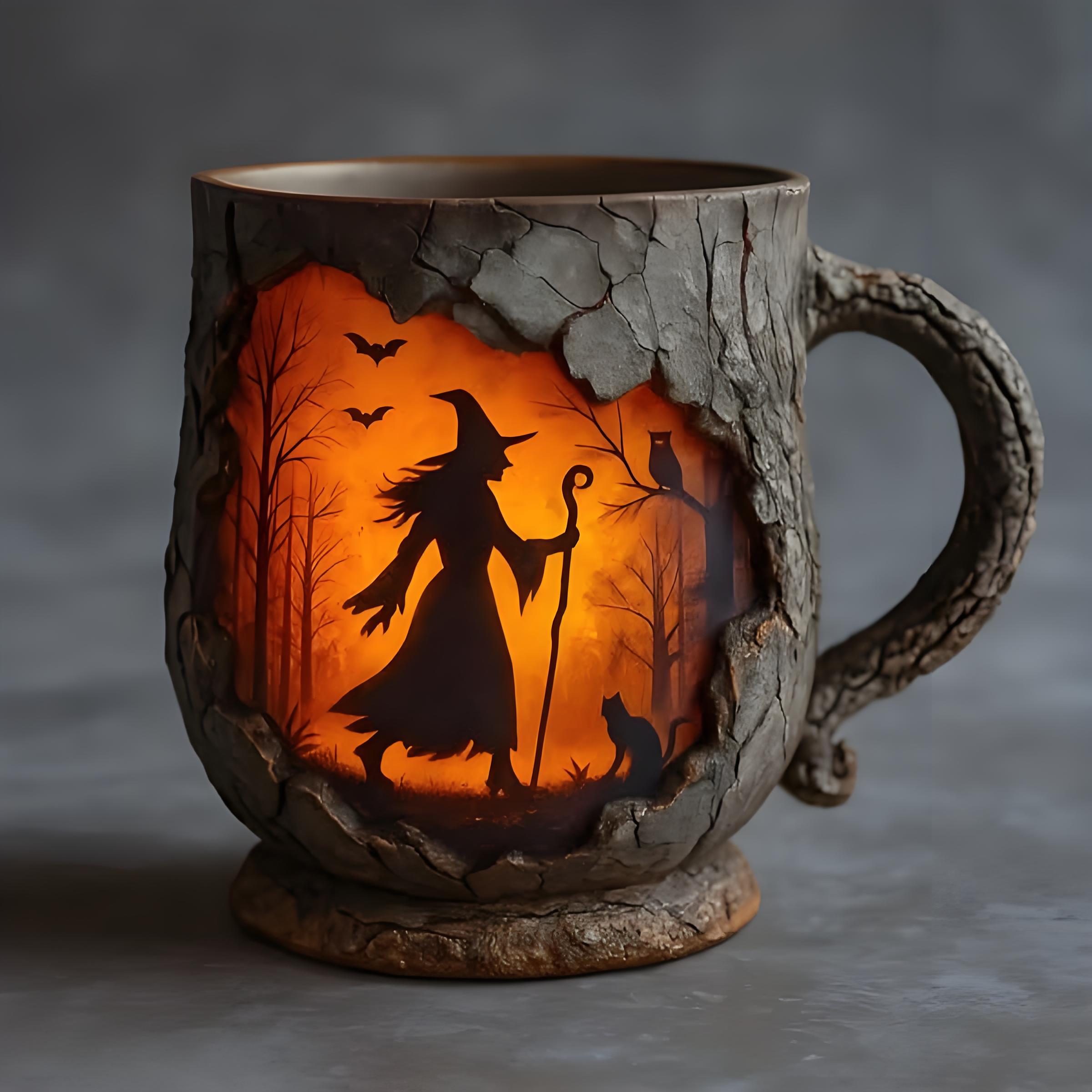 ✨ Enchanted Witch Mug – The Perfect Magical Gift for Holidays & Special Occasions! 🎁🔮