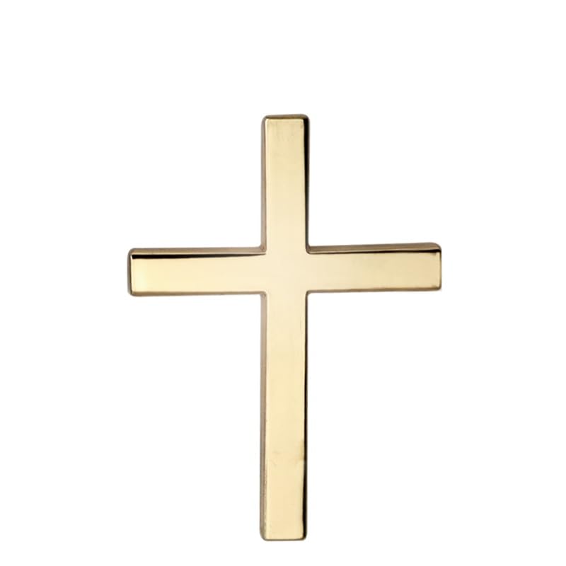 ✨ Metal Jesus Christ Cross Badge Stickers - Perfect Gift for Holidays & Special Occasions ✝️