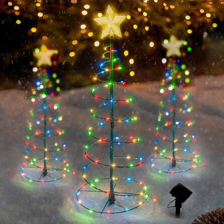 🎁✨ Solar-Powered Christmas Tree Lights – Perfect Holiday & Special Occasion Gift!