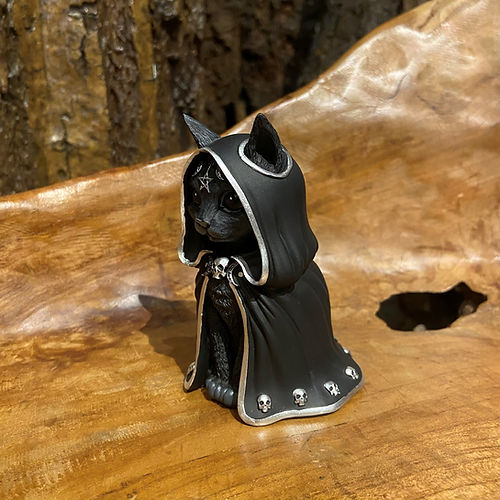 🔮✨ The Wizard Cat - A Mystical & Enchanting Gift for Halloween & Special Occasions!