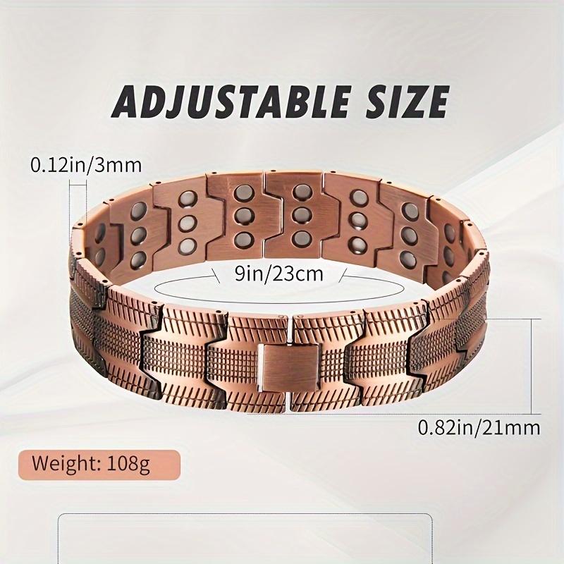 ✨Copper Magnetic Bracelet – Thoughtful Gift to Relieve Fatigue & Boost Wellness for Holidays & Special Occasions💝