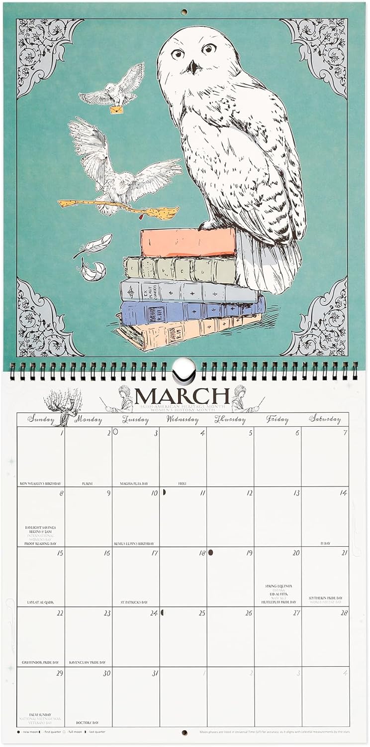 🎁✨ Harry Potter 2026 Wall Calendar - Perfect Holiday Gift & Special Occasion Present