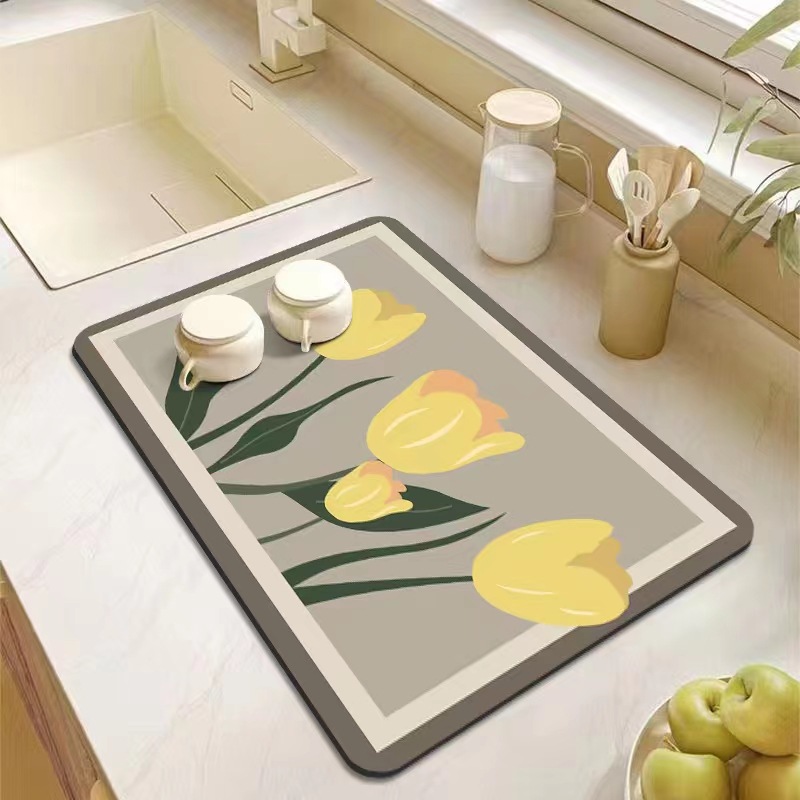 🎁 Perfect Gift for Mom! 💝 Kitchen Super Absorbent Draining Mat – Holiday & Special Occasion Ready (Buy 2 Get Free Shipping)