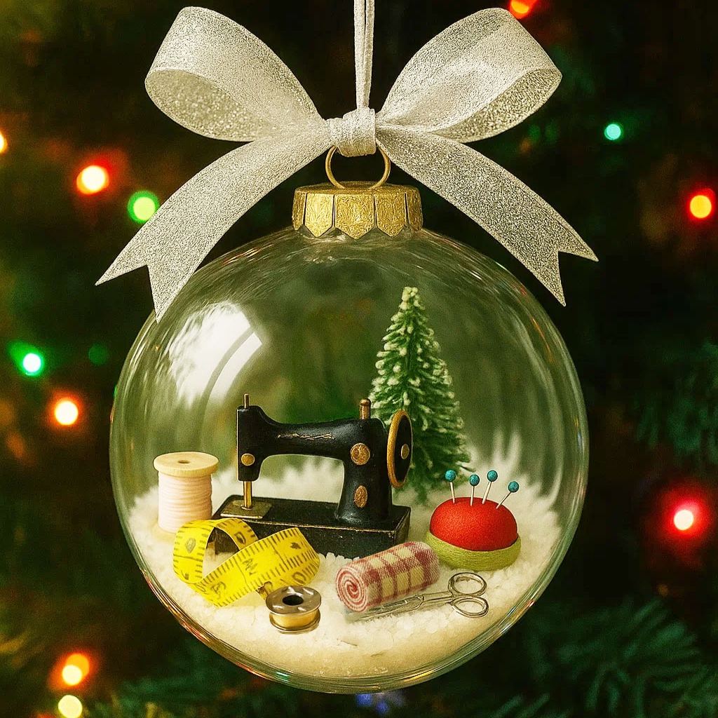 🎁✨ Holiday Sewing Ornament Kit – Perfect Gift for Christmas & Special Occasions!