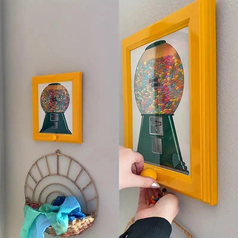 🎁 2025 New Arrival Photo Frame Candy Dispenser - Perfect Gift for Holidays & Special Occasions! 🍬