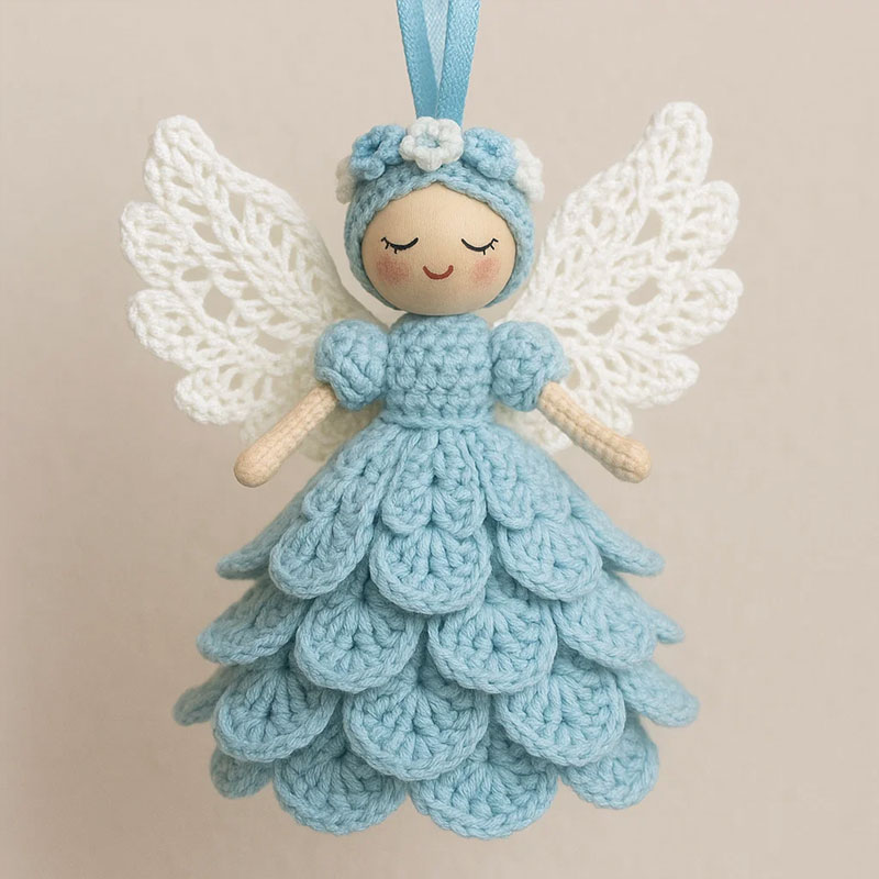 ✨ Handmade Crochet Angel Ornament – Perfect Holiday & Special Occasion Gift 🎁