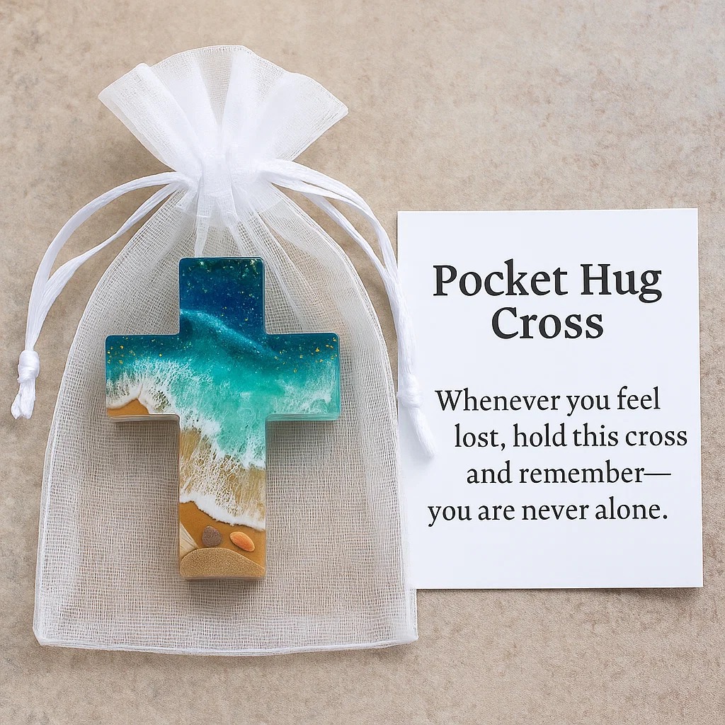 Pocket Hug Cross ✝️💝 - Perfect Gift for Holidays & Special Occasions