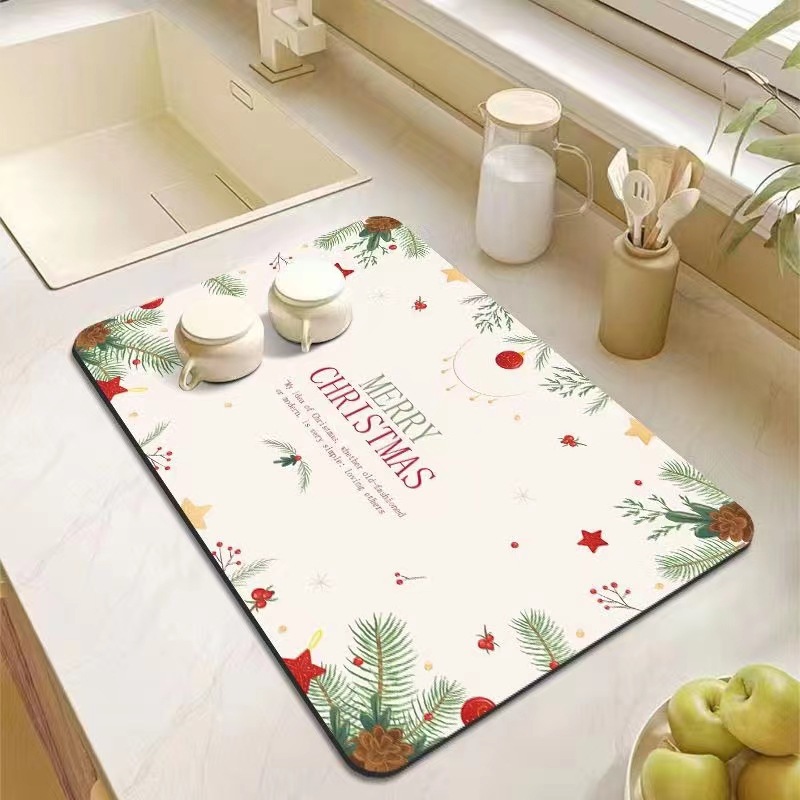 🎁 Perfect Gift for Mom! 💝 Kitchen Super Absorbent Draining Mat – Holiday & Special Occasion Ready (Buy 2 Get Free Shipping)