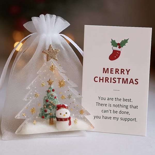 Festive Snowman & Tree Greeting Card Set - Perfect Holiday Gift! ⛄🎄