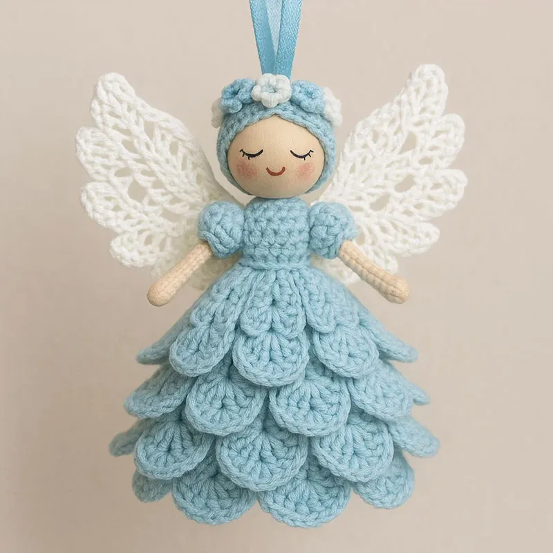 ✨ Handmade Crochet Angel Ornament – Perfect Holiday & Special Occasion Gift 🎁