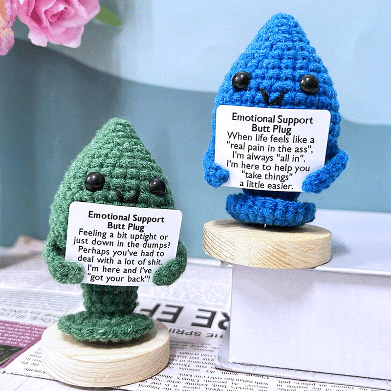 😜🎁 Hilarious Emotional Support Plugs - Perfect Gift for Holidays & Special Occasions!
