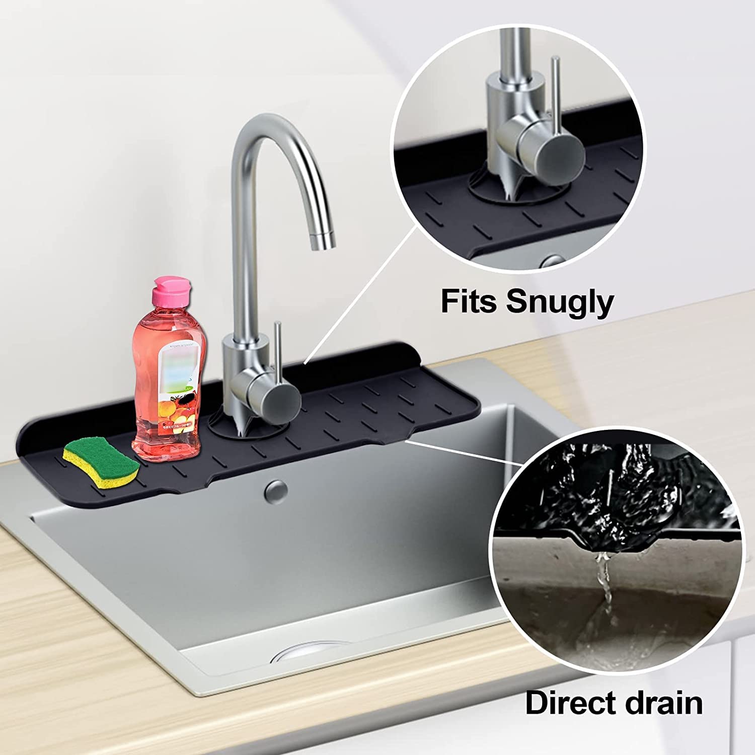 🎁✨ Silicone Faucet Handle Drip Catcher Mat – Perfect Holiday & Special Occasion Gift (Buy 3 Get Free Shipping!)