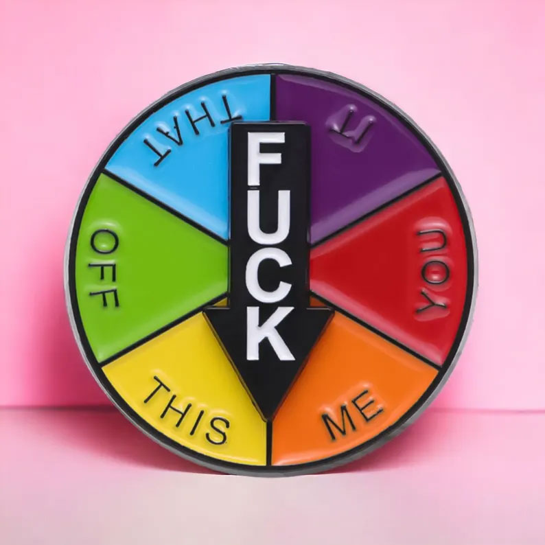 Funny Enamel Badge 🎁✨ - Perfect Gift for Holidays & Special Occasions