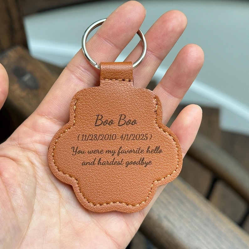 🎁💖 Personalized Pet Memorial Charm – Thoughtful Gift for Pet Loss & Special Occasions