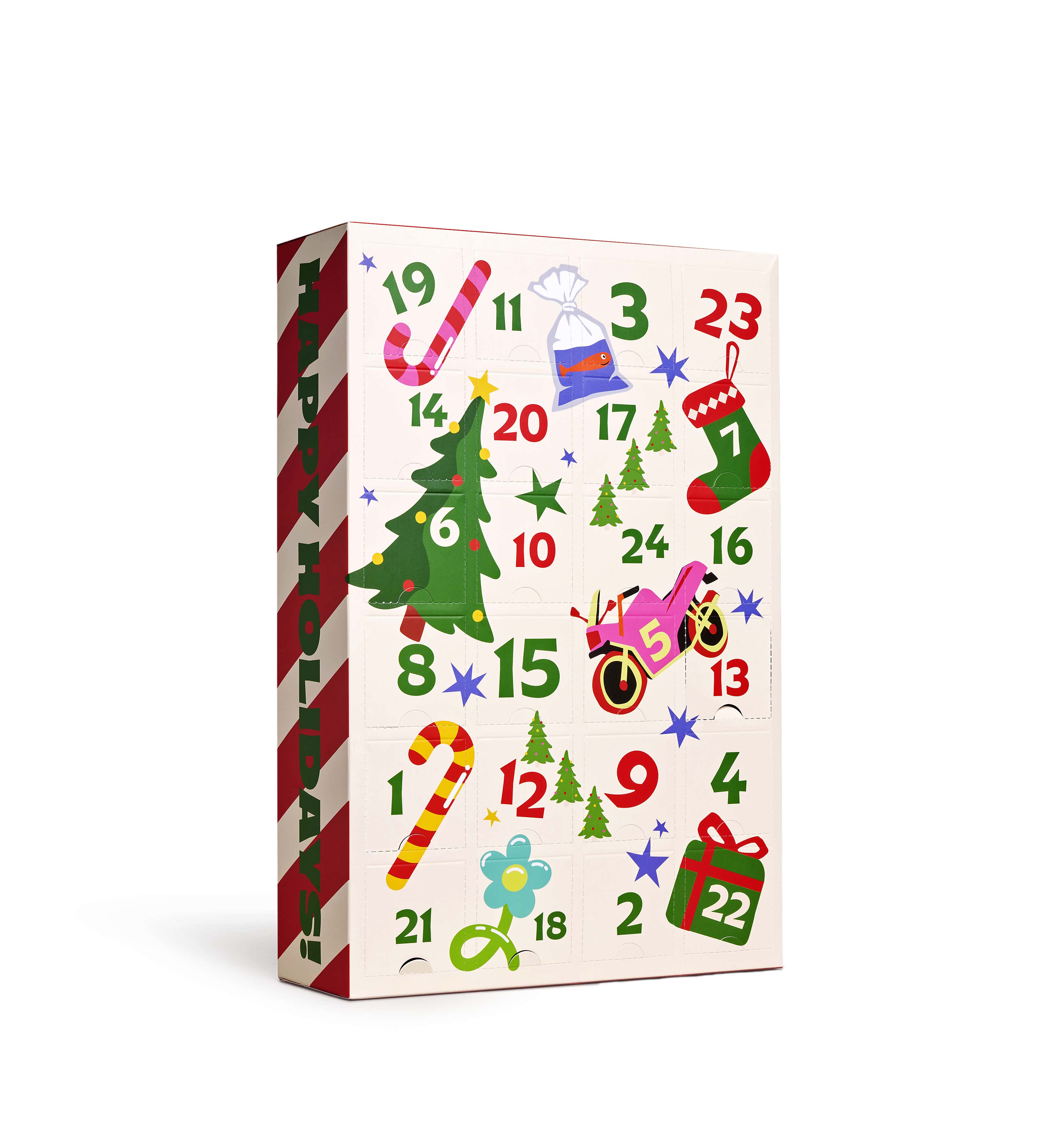 24 Days Socks Advent Calendar Gift Set 🎁🧦 – Perfect Holiday & Special Occasion Present