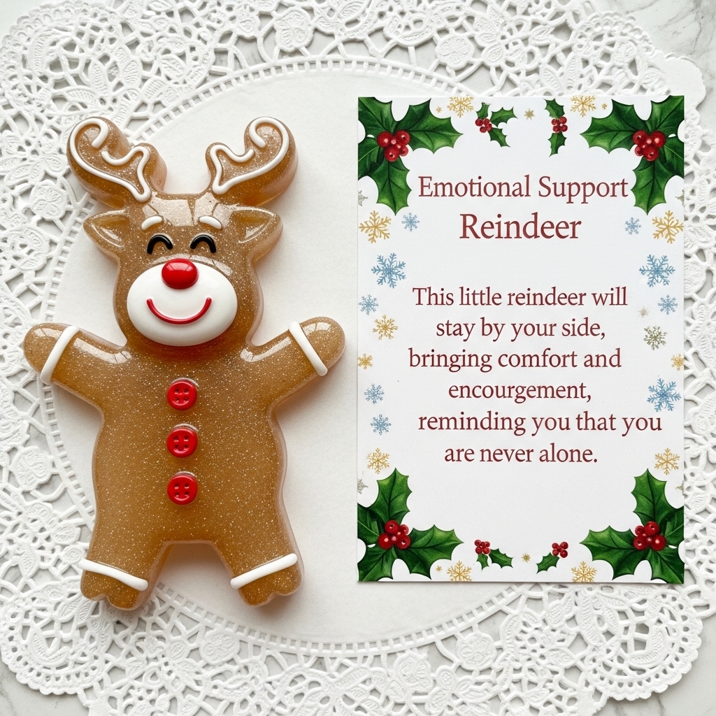 ๐ Emotional Support Christmas Ornament - Perfect Holiday & Special Occasion Gift ๐