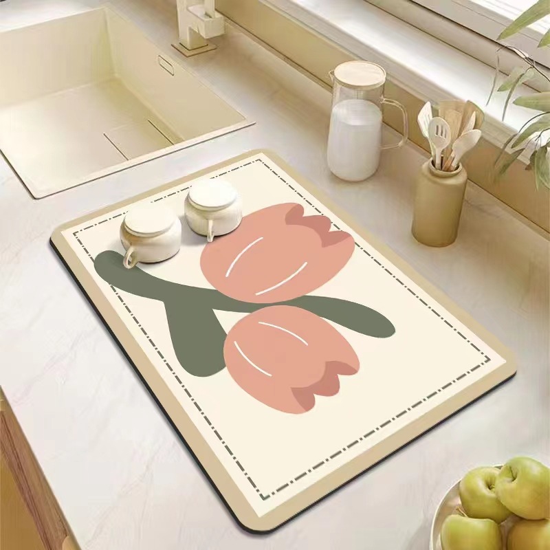 🎁 Perfect Gift for Mom! 💝 Kitchen Super Absorbent Draining Mat – Holiday & Special Occasion Ready (Buy 2 Get Free Shipping)