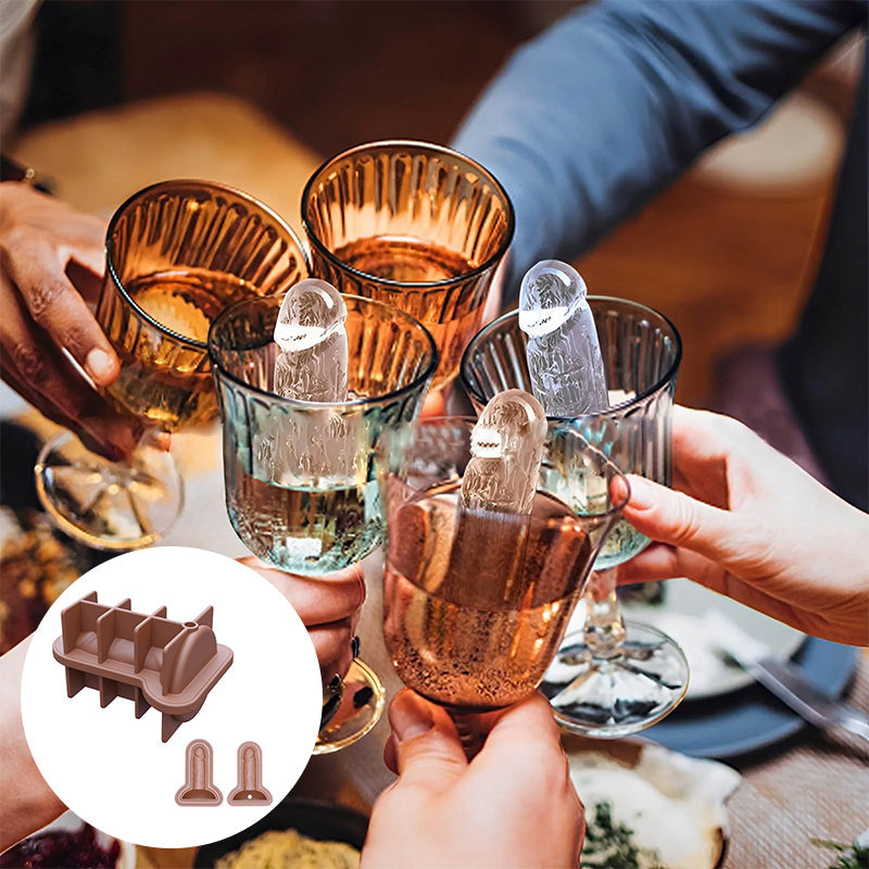 🎁 Hilarious Adult Prank Ice Cube Mold – Perfect Gift for Holidays & Special Occasions! 😂