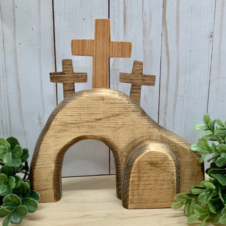 🎁✨ Jesus Tomb Easter Tray Gift Set – Perfect for Holidays & Special Occasions