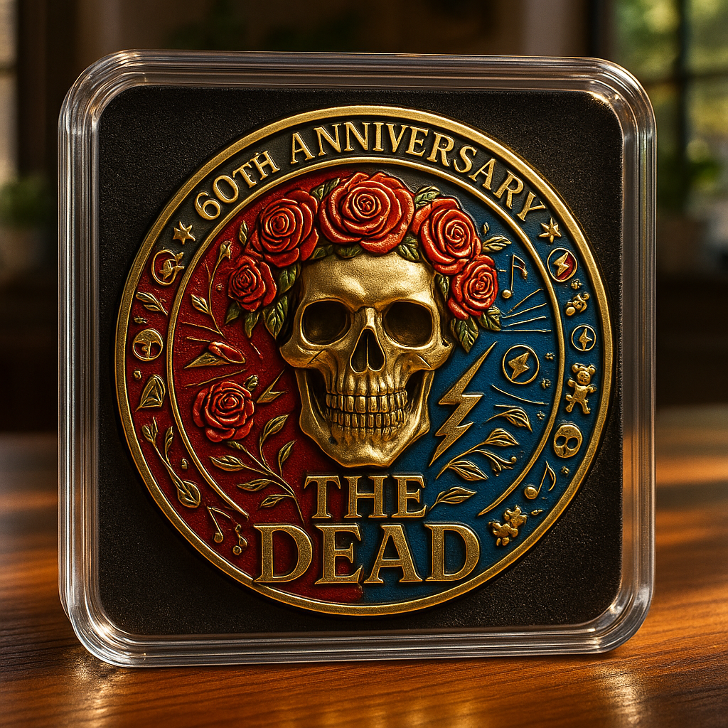 🎁✨ The Dead – 60th Anniversary Commemorative Coin | Perfect Gift for Holidays & Special Occasions