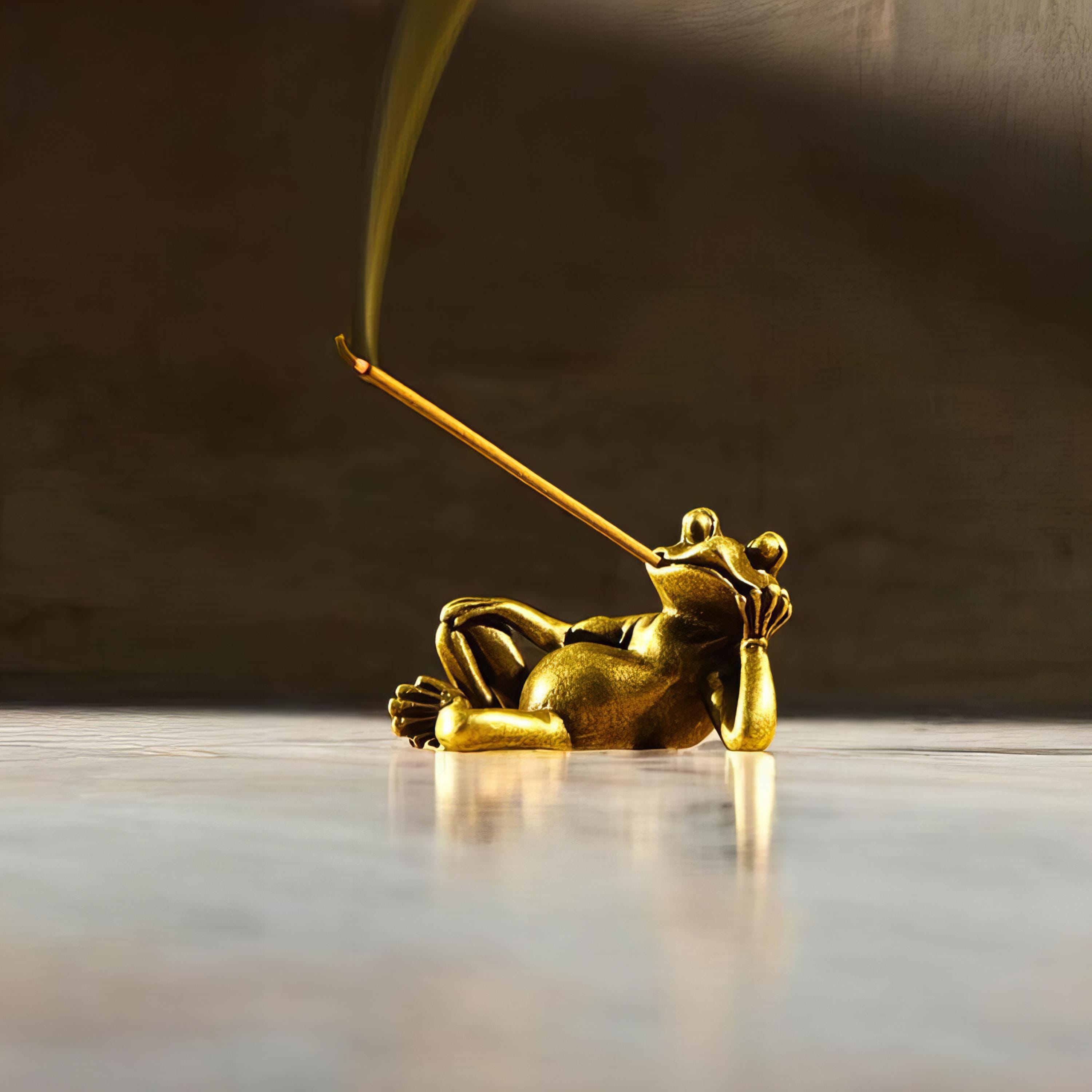 🐸✨ Frog Incense Stick Holder – Perfect Holiday & Special Occasion Gift!