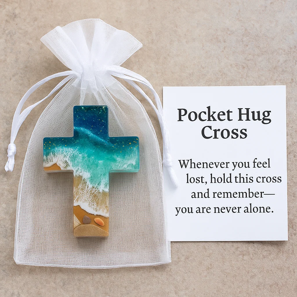Pocket Hug Cross ✝️💝 - Perfect Gift for Holidays & Special Occasions