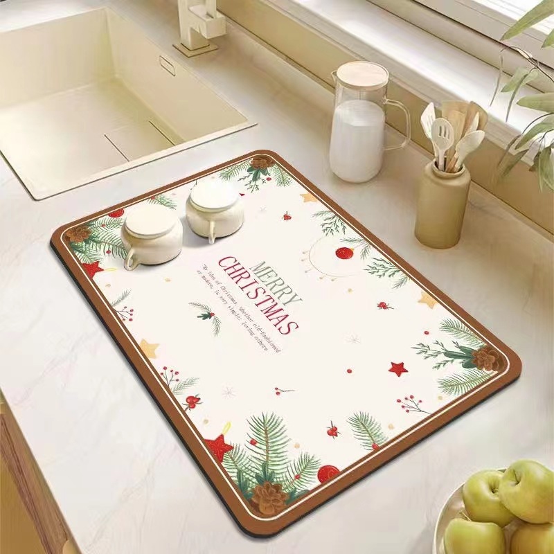 🎁 Perfect Gift for Mom! 💝 Kitchen Super Absorbent Draining Mat – Holiday & Special Occasion Ready (Buy 2 Get Free Shipping)