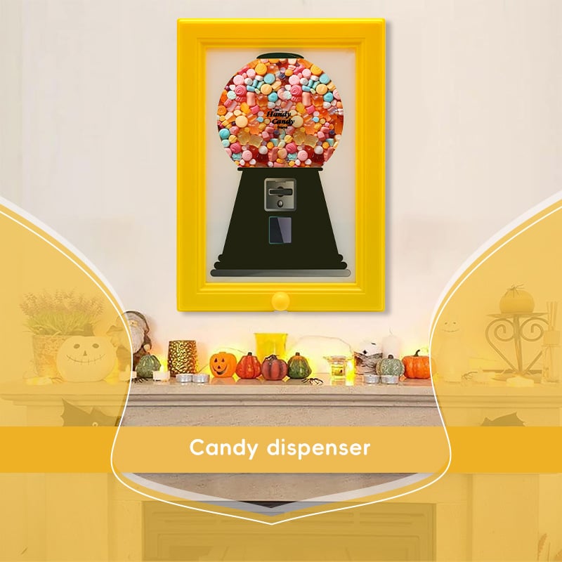 🎁 2025 New Arrival Photo Frame Candy Dispenser - Perfect Gift for Holidays & Special Occasions! 🍬