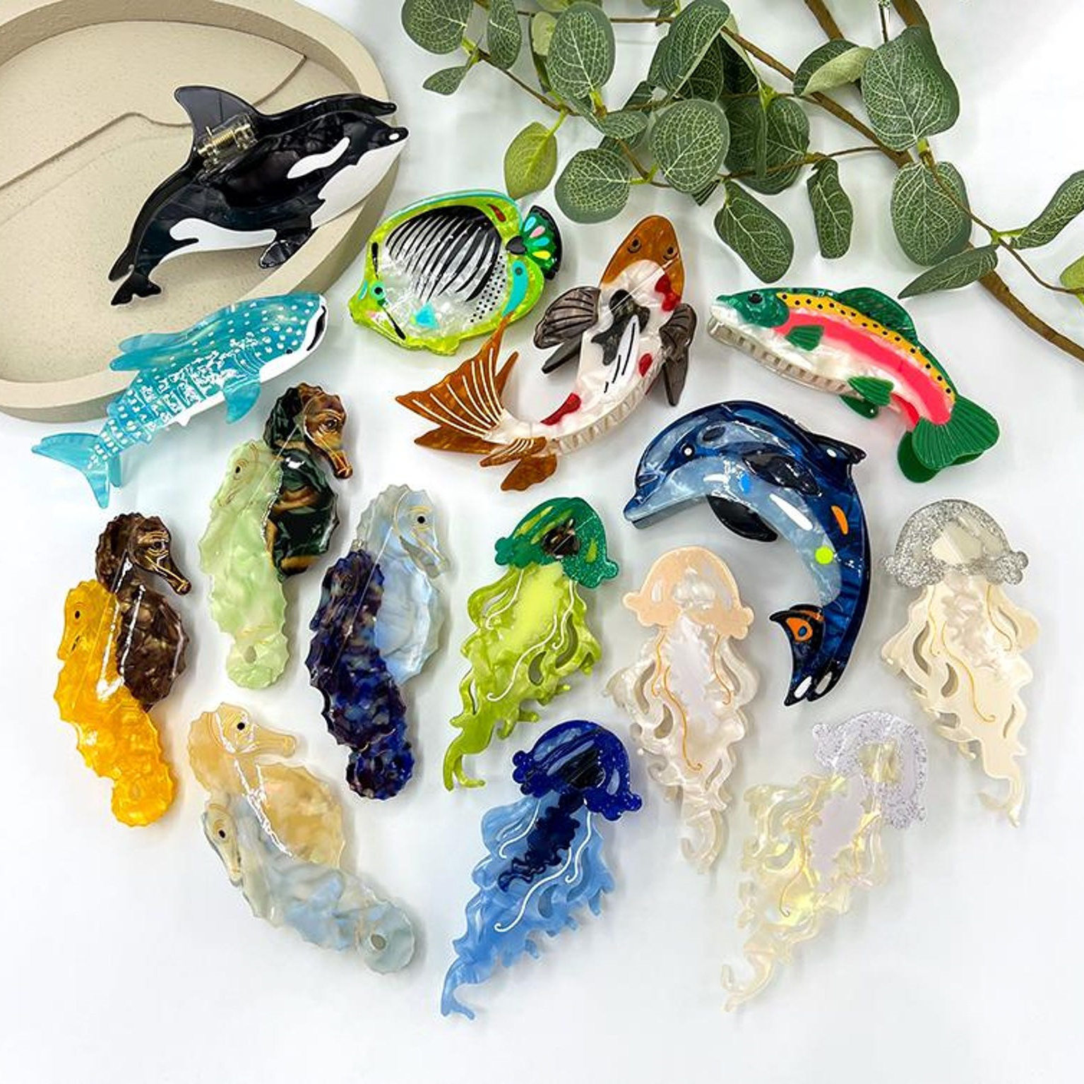 Ocean Sea Animal Hair Claw Clips 🎁🐚 - Perfect Gift for Her, Holidays & Special Occasions