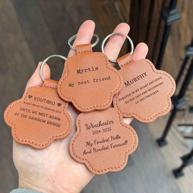 🎁💖 Personalized Pet Memorial Charm – Thoughtful Gift for Pet Loss & Special Occasions