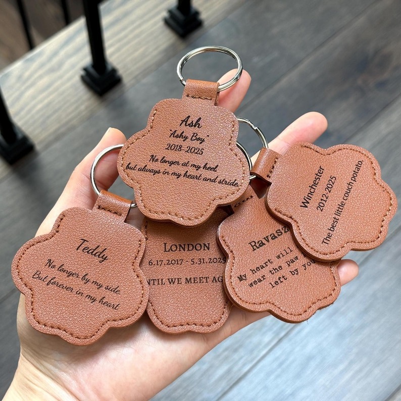 🎁💖 Personalized Pet Memorial Charm – Thoughtful Gift for Pet Loss & Special Occasions
