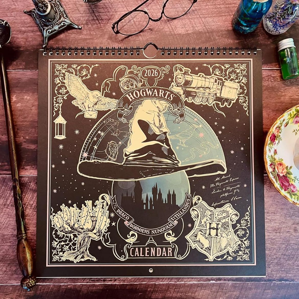 🎁✨ Harry Potter 2026 Wall Calendar - Perfect Holiday Gift & Special Occasion Present
