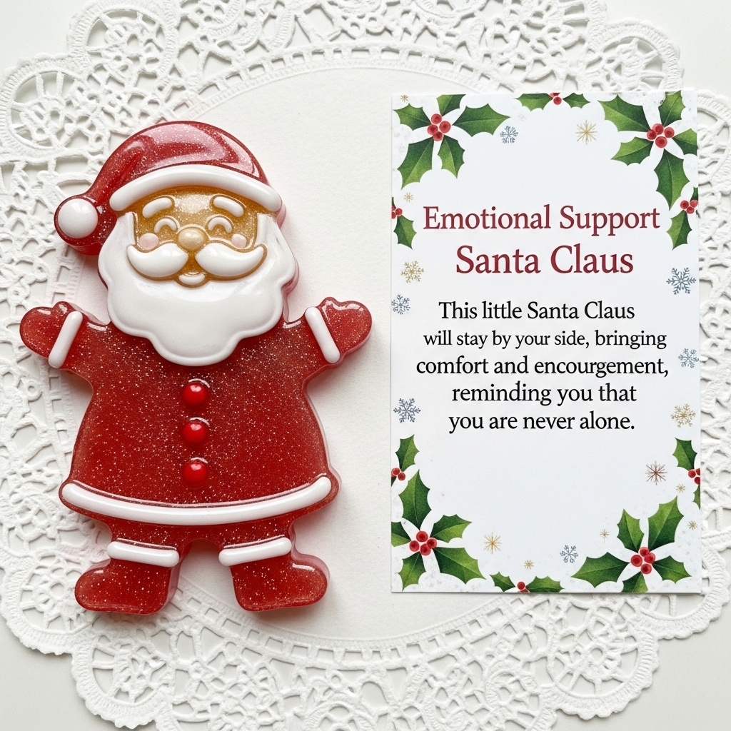💝 Emotional Support Christmas Ornament - Perfect Holiday & Special Occasion Gift 🎄