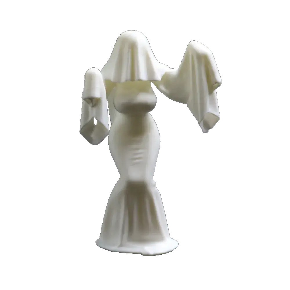 🎃👻 Spooky Ghost Lady Desktop Decor - Perfect Halloween Gift & Holiday Keepsake!