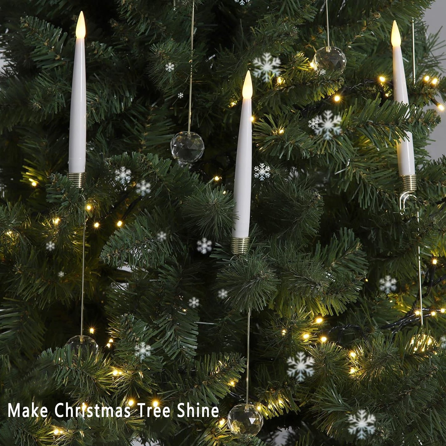🎄✨ Crystal LED Christmas Tree Candles – Perfect Holiday & Special Occasion Gift!