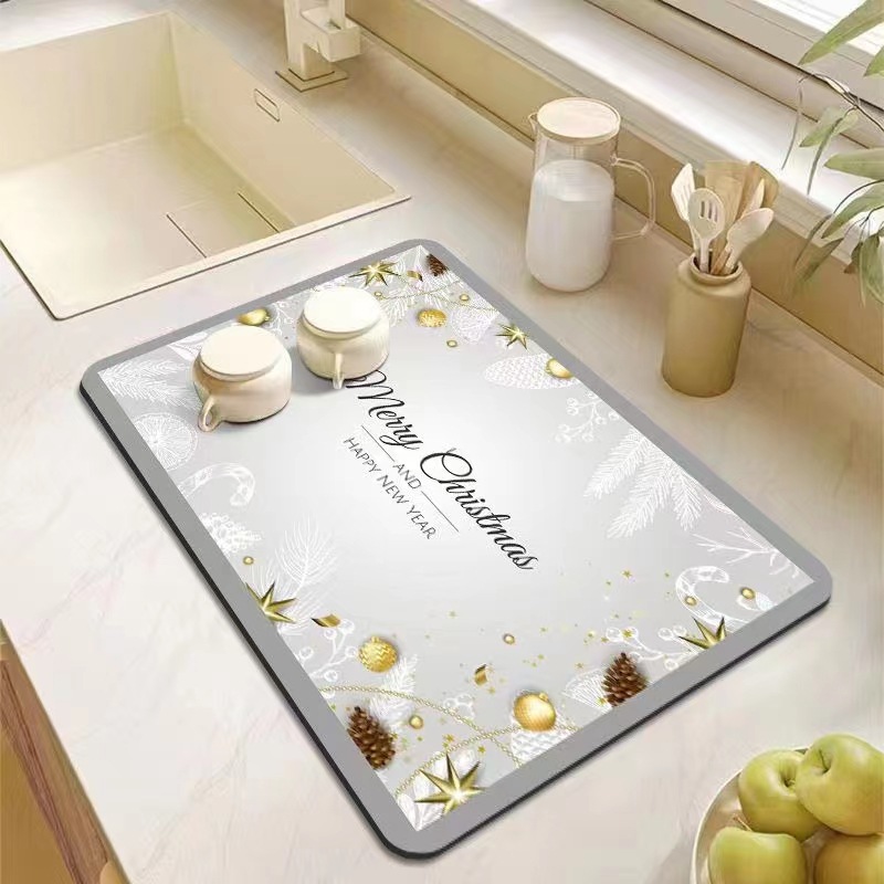 🎁 Perfect Gift for Mom! 💝 Kitchen Super Absorbent Draining Mat – Holiday & Special Occasion Ready (Buy 2 Get Free Shipping)