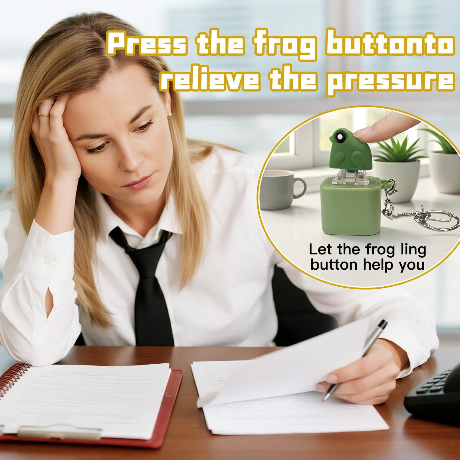 🎁 Perfect Gift Rechargeable Frog Croaking Keychain - Fun Present for Holidays & Special Occasions 🐸