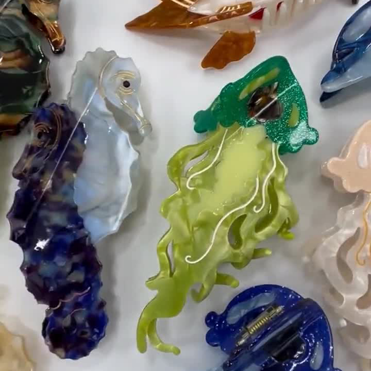 Ocean Sea Animal Hair Claw Clips 🎁🐚 - Perfect Gift for Her, Holidays & Special Occasions