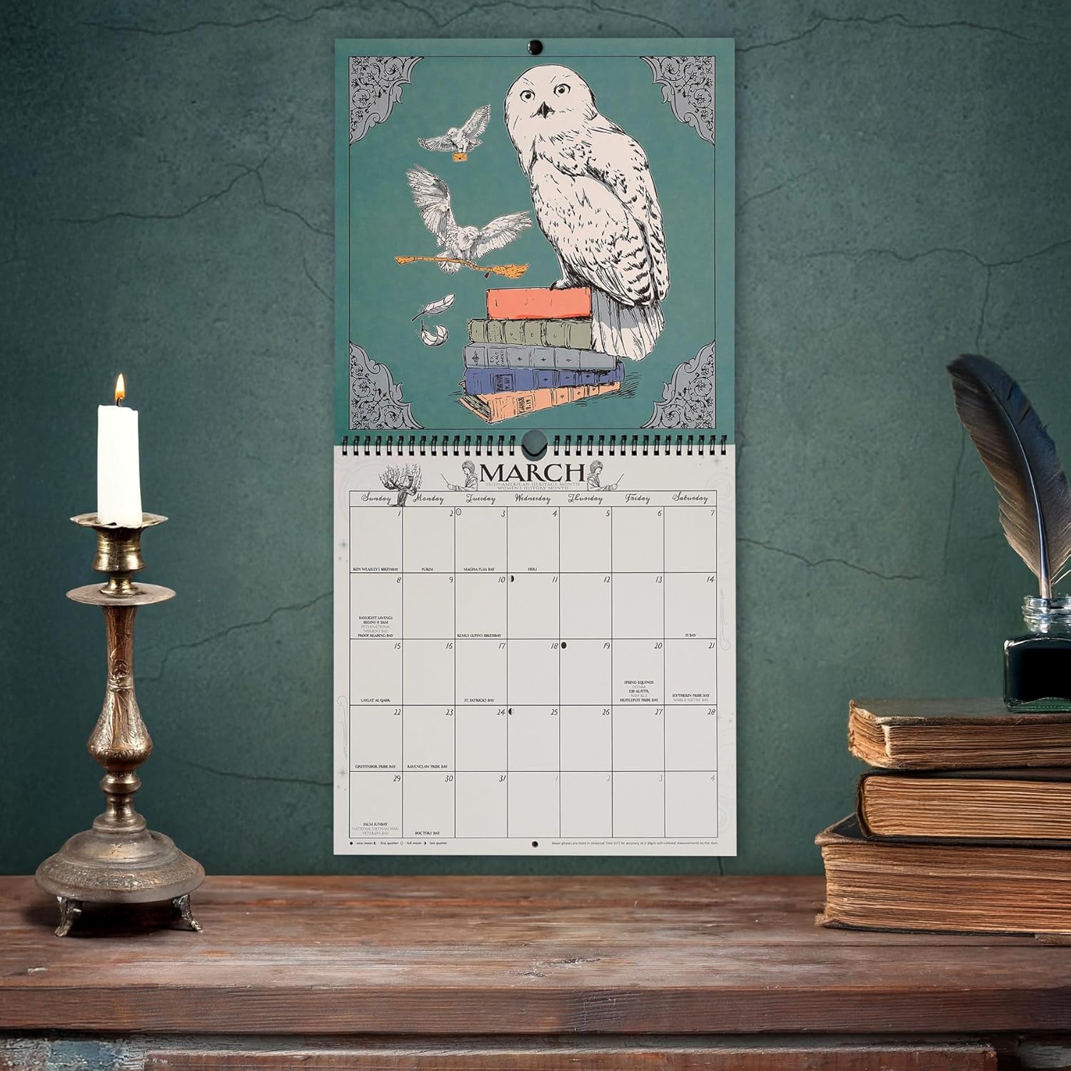 🎁✨ Harry Potter 2026 Wall Calendar - Perfect Holiday Gift & Special Occasion Present