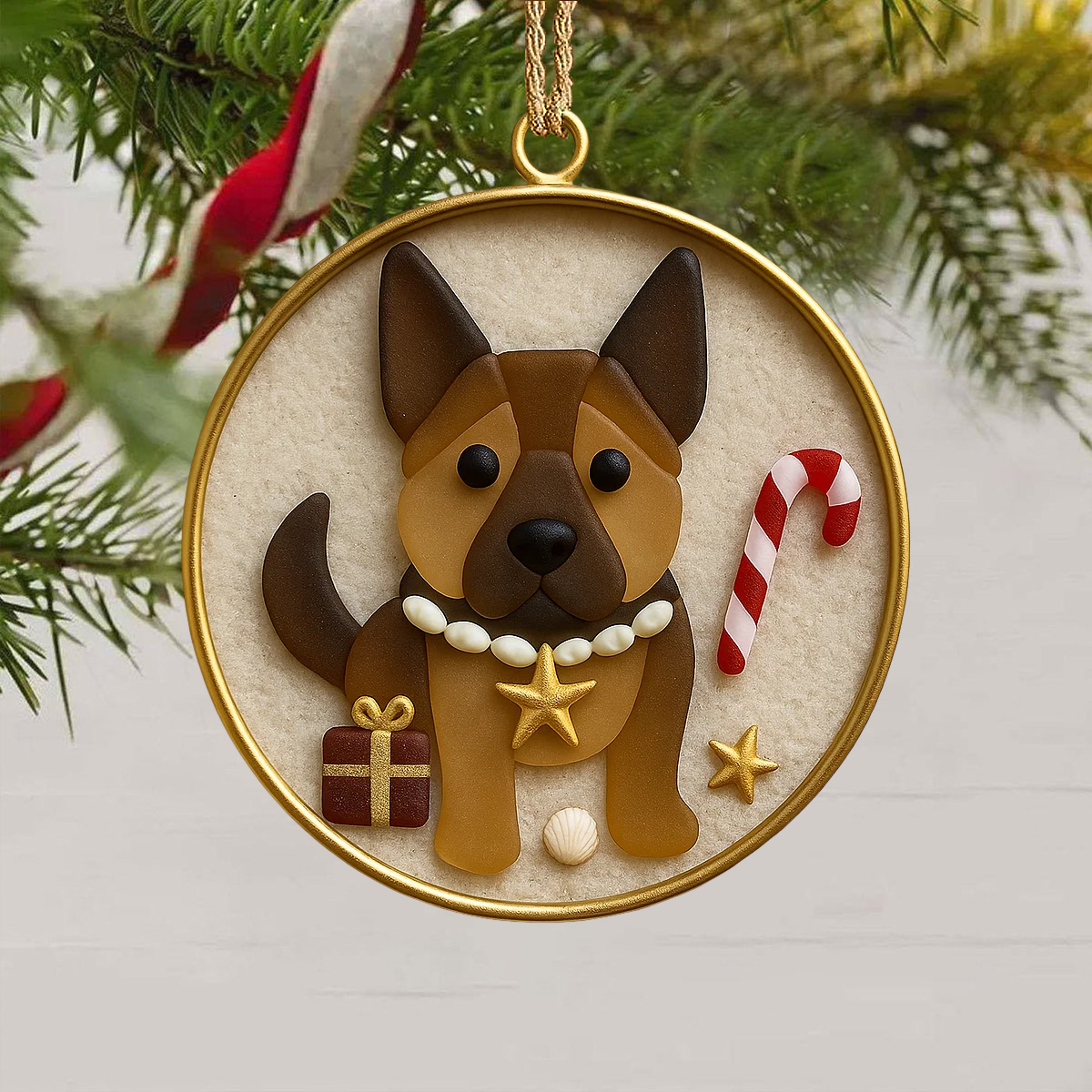 ✨🐶 Sea Glass Dog Ornaments – Perfect Holiday & Special Occasion Gift!