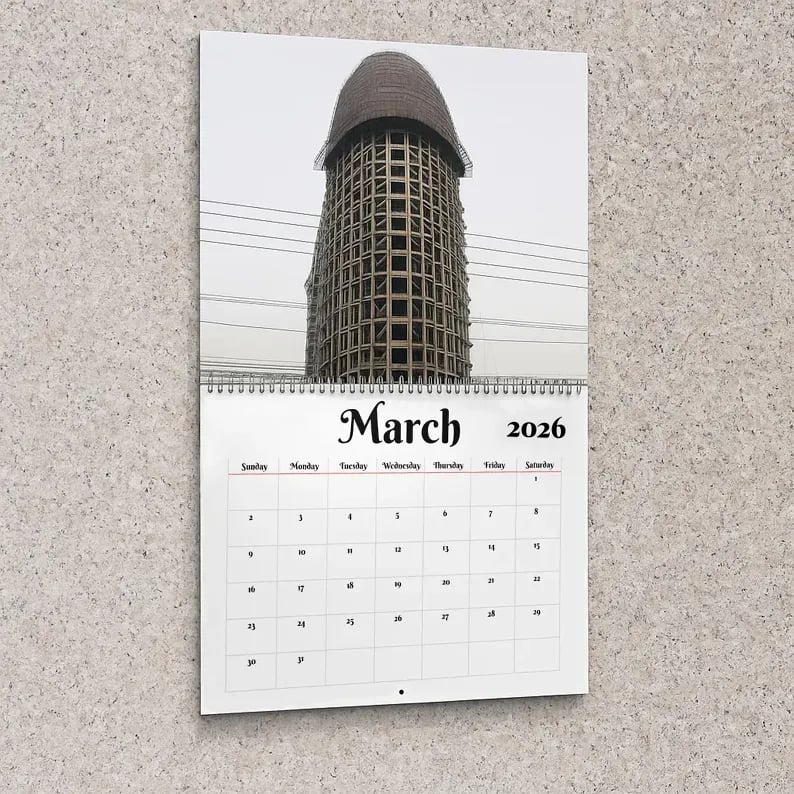 🎁📅 Hilarious 2026 Building Calendar – Perfect Gift for Holidays & Special Occasions!