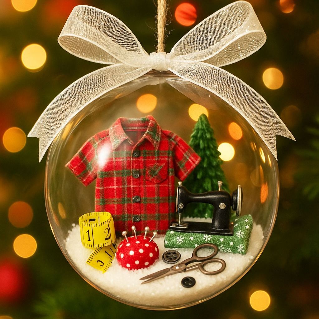 🎁✨ Holiday Sewing Ornament Kit – Perfect Gift for Christmas & Special Occasions!