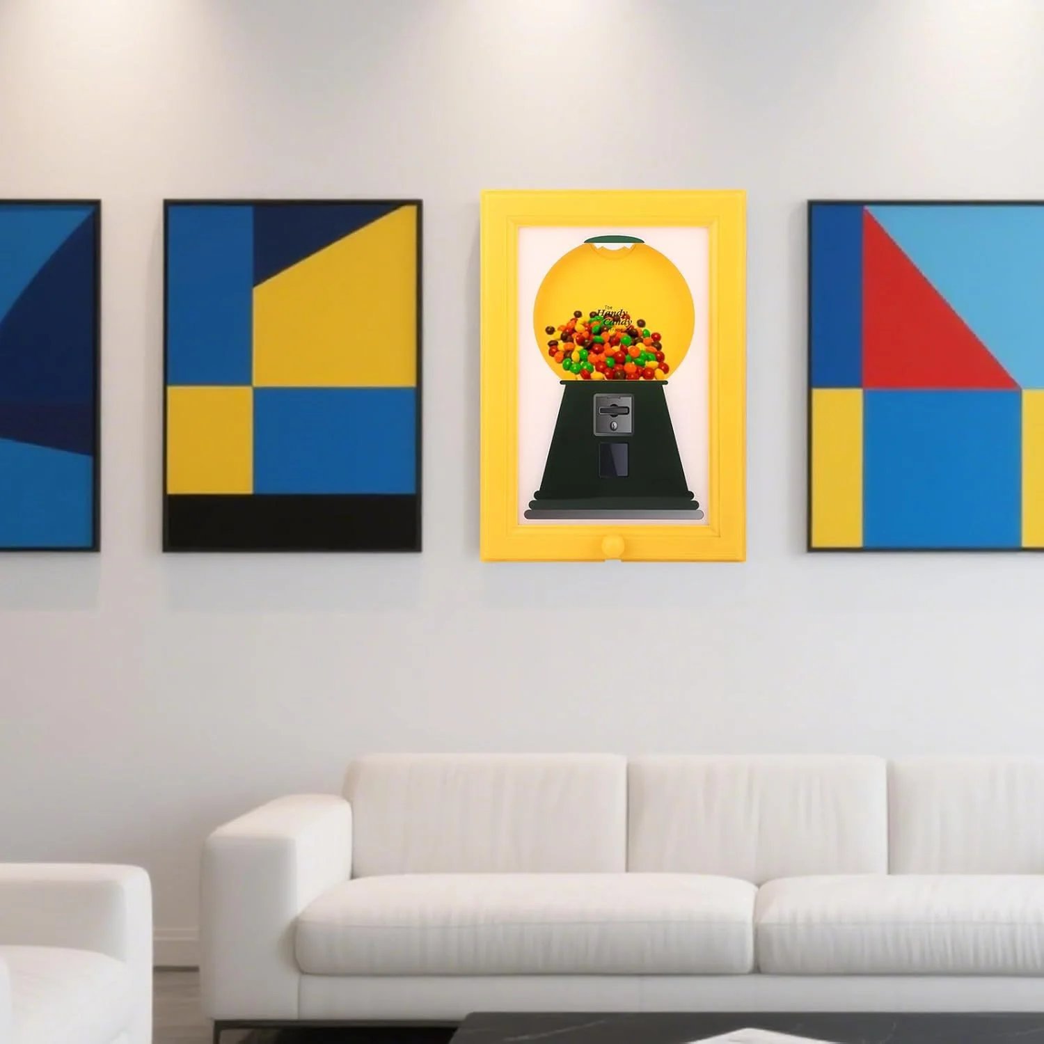 🎁 2025 New Arrival Photo Frame Candy Dispenser - Perfect Gift for Holidays & Special Occasions! 🍬