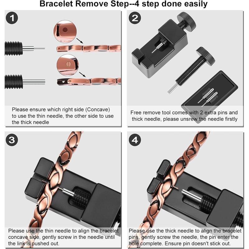✨Copper Magnetic Bracelet – Thoughtful Gift to Relieve Fatigue & Boost Wellness for Holidays & Special Occasions💝